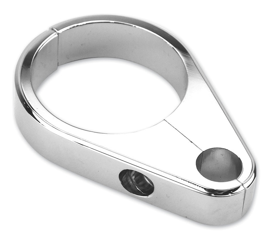 V-Twin Mfg. Single Hole Brake Hose / Clutch Cable Clamp