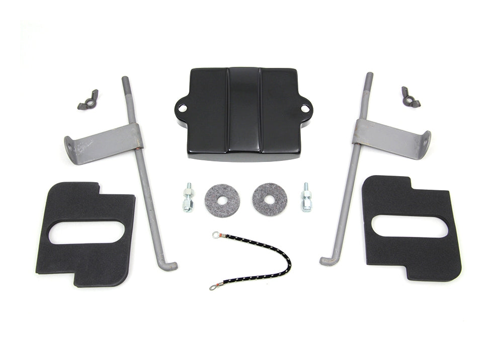 V-Twin Battery Box Top Kit For Harley FL 1958-1964