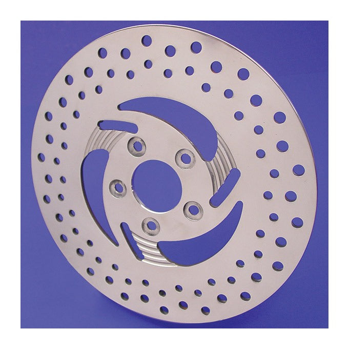 V-Twin Mfg. 11-1/2" Razor Style Front Left Brake Disc For Harley 1984-1999
