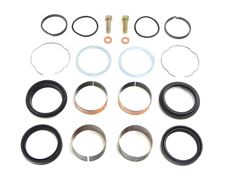 V-Twin Mfg. 49mm Fork Rebuild Kit For Harley Dyna 2006-2017