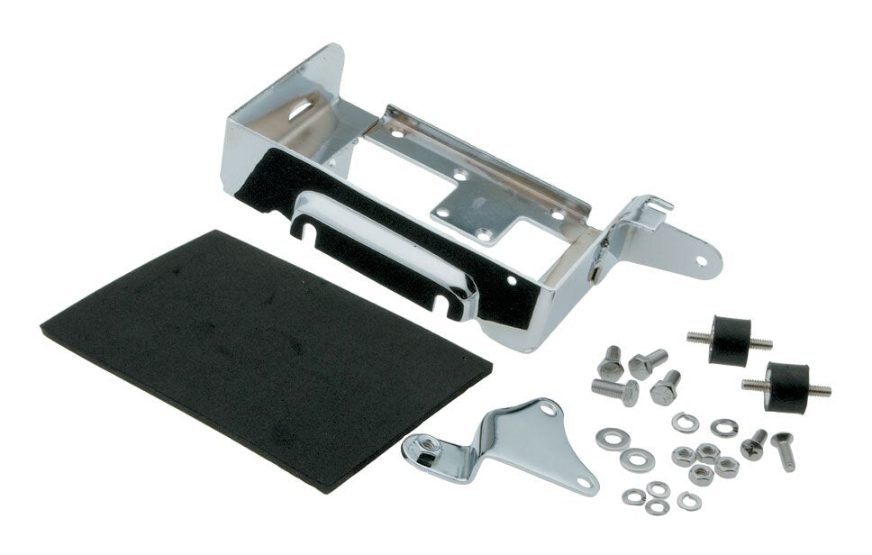 V-Twin Mfg. Battery Carrier Kit For Harley FL 1970-1979