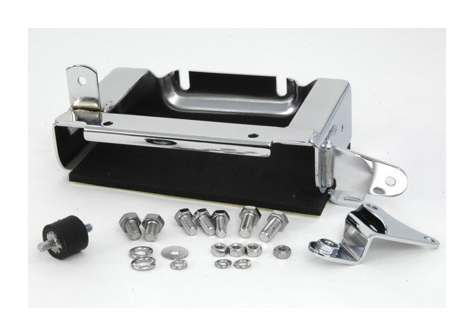 V-Twin Mfg. Battery Carrier Kit For Harley FLH 1980-1984