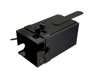 V-Twin Mfg. Black Battery Box Kit For Harley G 1940-1963