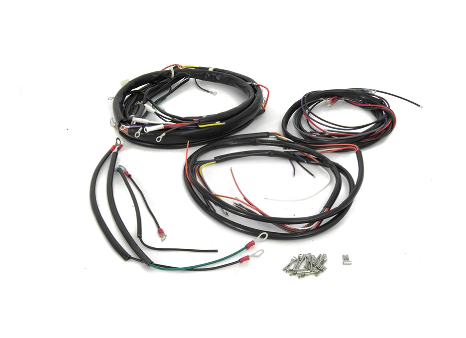 V-Twin Mfg. Builders Wiring Harness Kit For Harley FX 1973-1974