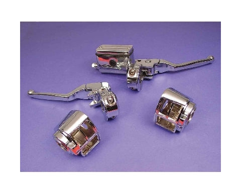 V-Twin Mfg. Handlebar Control Kit For Harley 1982-1995