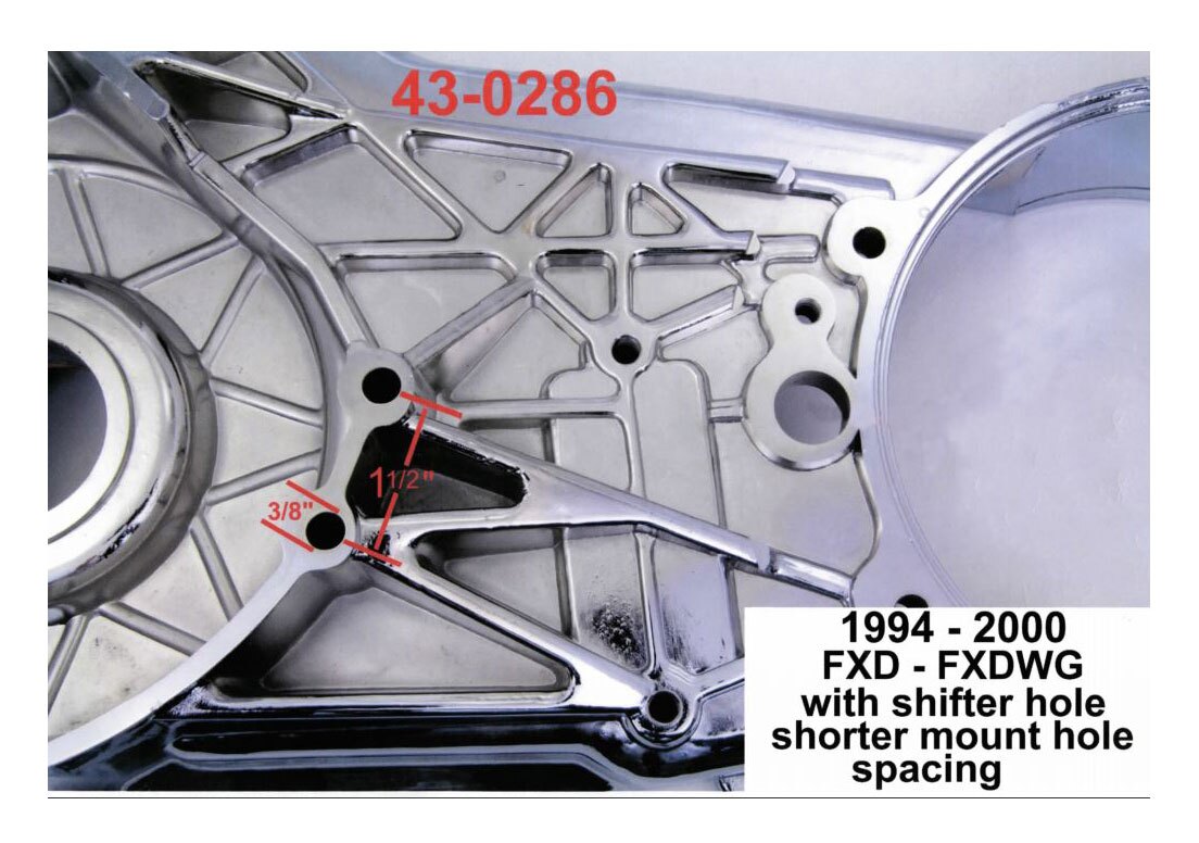 V-Twin Mfg. Inner Primary Cover For Harley FXD 1994-2000