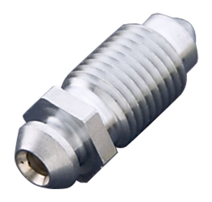 V-Twin Mfg. Chrome-Plated Bleeder Screw