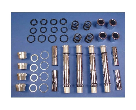 V-Twin Mfg. Chrome Pushrod Cover Kit For Harley Sportster 1990-2003