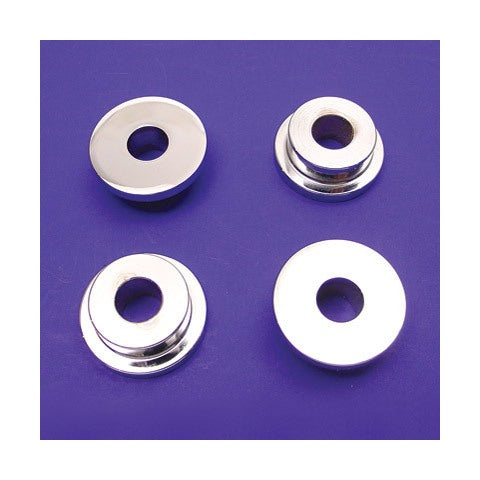 V-Twin Mfg. Chrome Solid Riser Mount Kit For Harley FL 1973-1984
