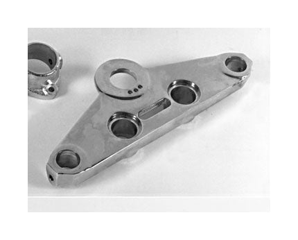 V-Twin Mfg. Chrome Top Triple Tree For Harley FL 1973-1984