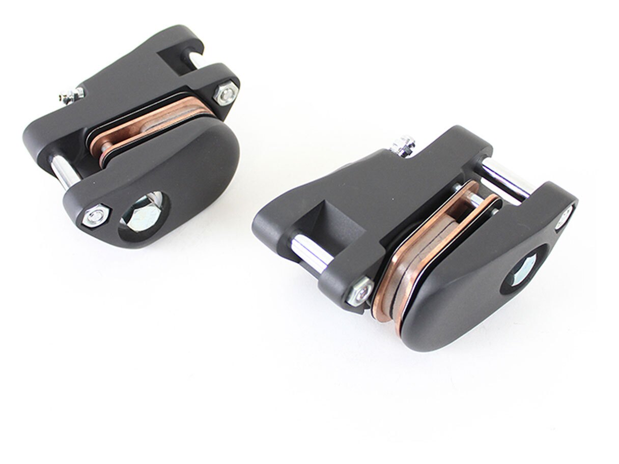 V-Twin Mfg. Dual Disc Caliper Set For Harley FX / XL 1978-1983