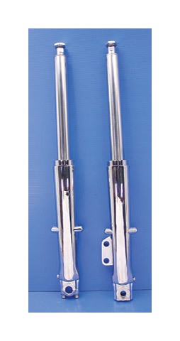 V-Twin Mfg. Fork Tubes And Slider Assembly For Harley FL 1973-1984