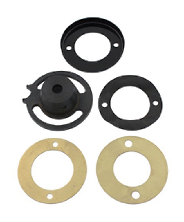 V-Twin Mfg. Front Brake Plate Cover Kit For Harley 1936-1957