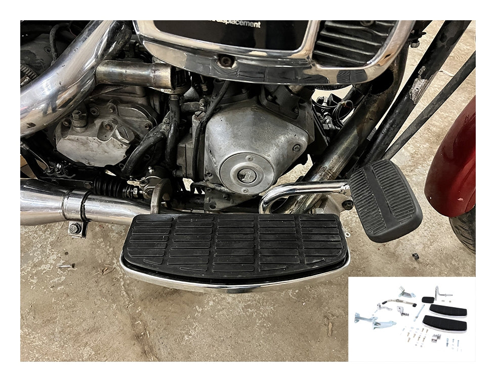 V-Twin Mfg. FXRP Style Footboard Control Kit For Harley FXR 1982-1994