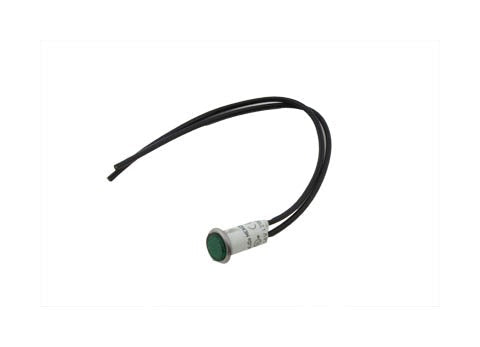 V-Twin Mfg. Green Neutral Indicator Lamp For Harley FX / XL 1975-1983
