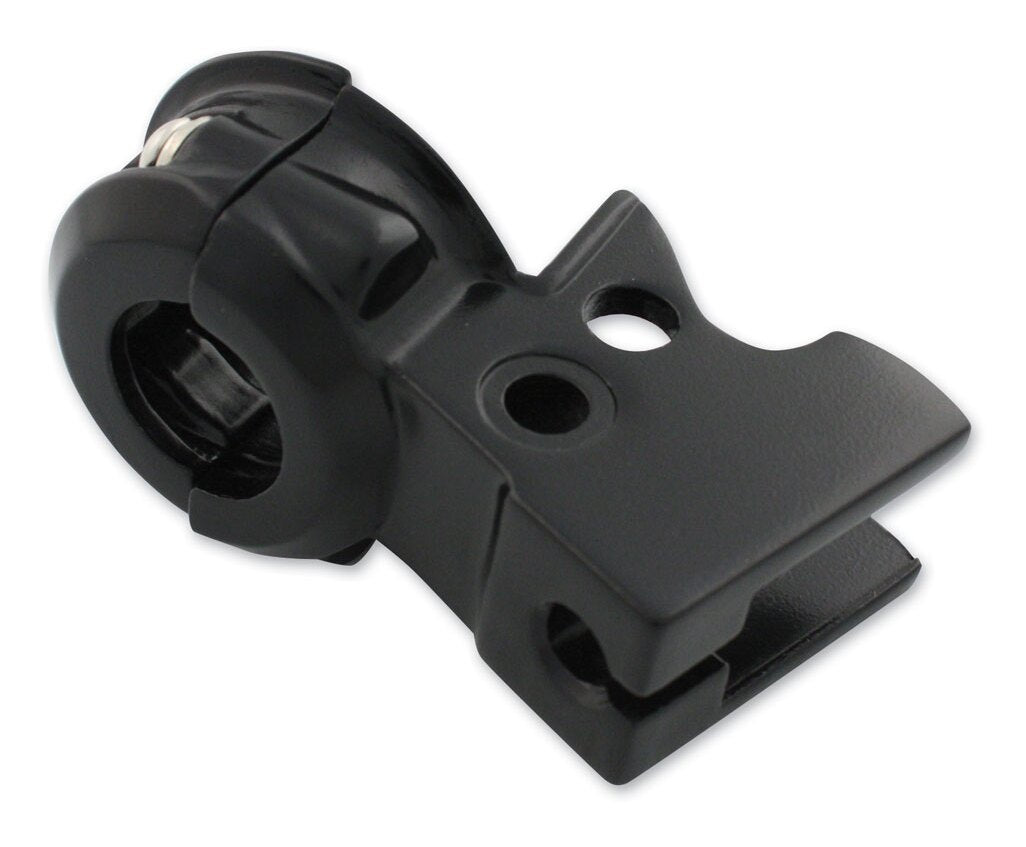 V-Twin Mfg. Hand Lever Bracket With Clamp For Harley 1982-1995