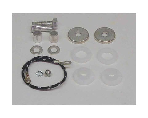 V-Twin Mfg. Headlamp Bracket Mount Kit For Harley FL 1955-1964