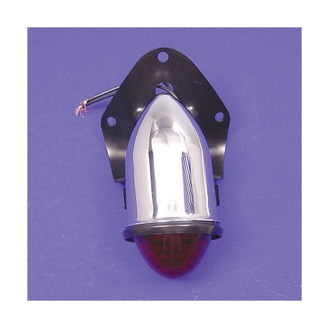 V-Twin Mfg. K Style Tail Lamp Kit With Glass Lens For Harley Sportster 1952-1954