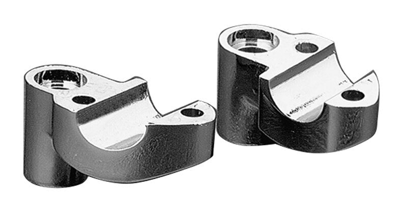 V-Twin Mfg. Offset Handlebar Riser Set