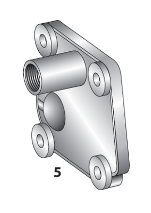 V-Twin Mfg. Oil Pump Cover For Harley FL 1950-1967