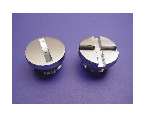 V-Twin Mfg. Primary Cover Filler And Clutch Hole Cap For Harley Sportster 1971-1976