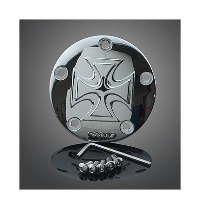 V-Twin Mfg. Red Baron Points Cover For Harley Twin Cam 1999-2017