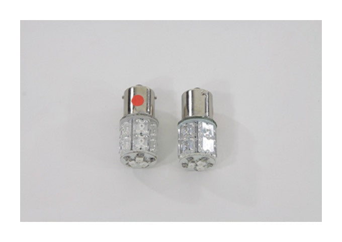 V-Twin Mfg. Red SMD Bulbs For Bullet Lamp 12 Volt