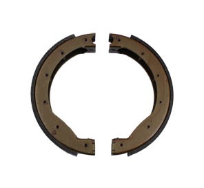 V-Twin Mfg. Replica Front Brake Shoe Set For Harley FL 1949-1971