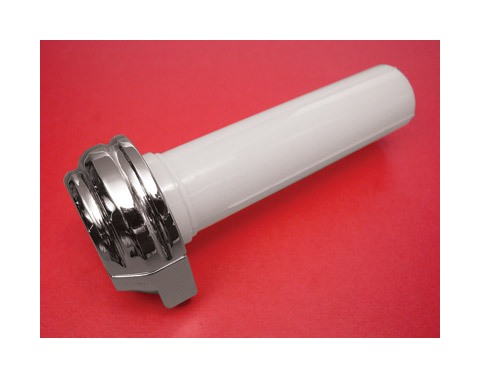 V-Twin Mfg. Single Cable Throttle Tube Assembly For 1" Bars