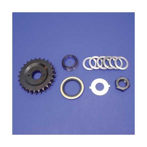 V-Twin Mfg. Solid Motor Sprocket Conversion Kit For Harley FL / FX 1970-1984