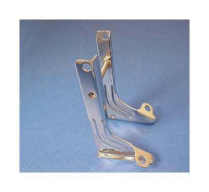 V-Twin Mfg. Spotlight Bracket Set For Harley FL 1949-1959