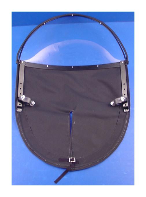 V-Twin Mfg. Spring Fork Model Summer Windshield For Harley FL / EL / UL / WL / G 1936-1957