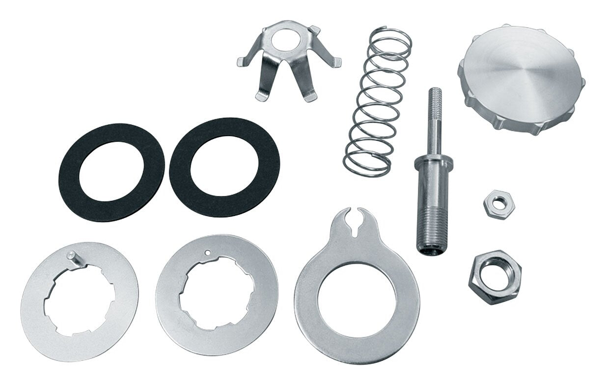 V-Twin Mfg. Steering Damper Complete Kit For Harley 1960-1984