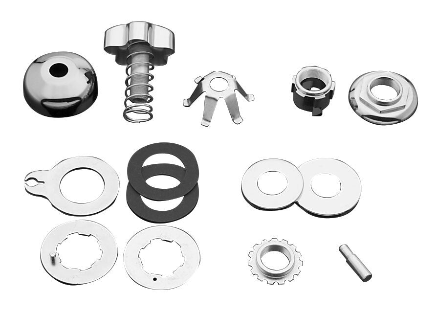 V-Twin Mfg. Steering Damper Kit For Harley FL / G 1949-1973