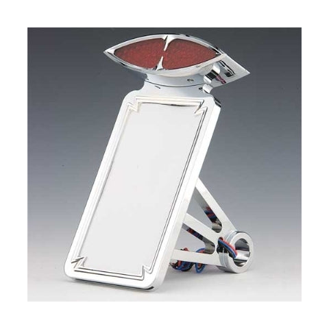 V-Twin Mfg. Taillight And License Plate Assembly For Harley Softail 1986-1999