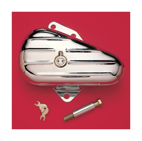 V-Twin Mfg. Teardrop Tool Box Kit For Harley Softail 1984-1999