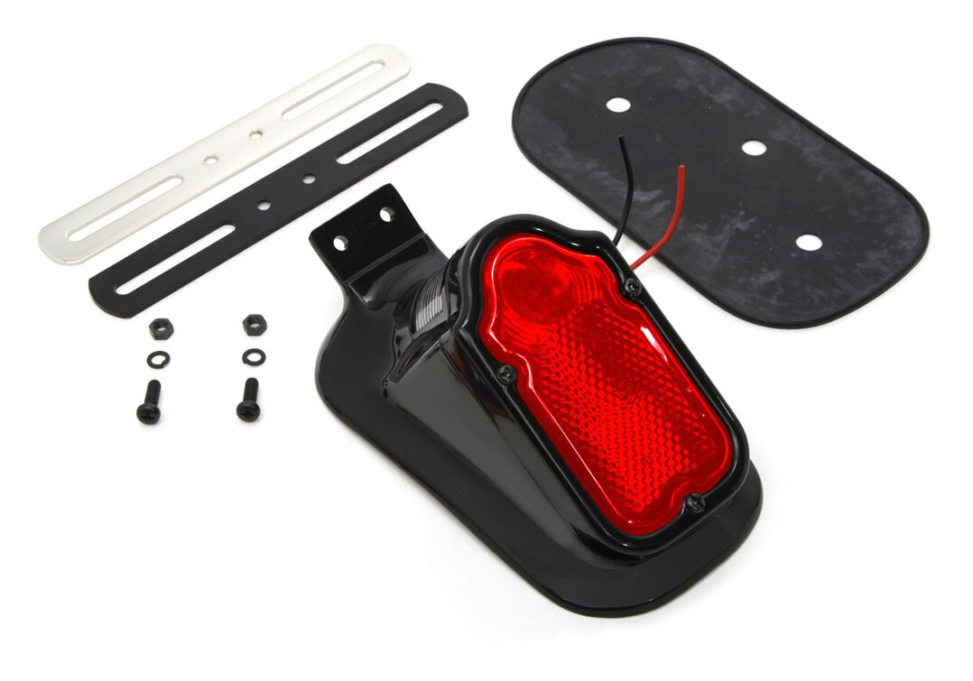 V-Twin Mfg. Tombstone Style Fender Tail Lamp Assembly