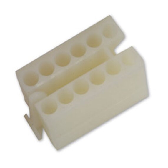 V-Twin Mfg. Wiring Connector Block 12-Pin Socket Insulator