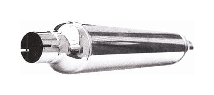 V-Twin Mfg. Cigar Type Muffler For Harley FL 1950-1957