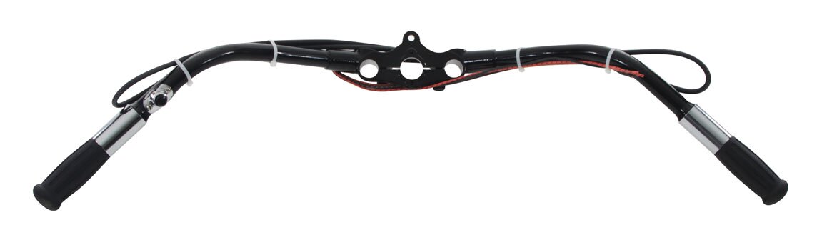  V-Twin Mfg. 1" Black 0" Classic Springer Handlebar Assembly For Harley 1930-1958