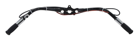  V-Twin Mfg. 1" Black 0" Classic Springer Handlebar Assembly For Harley 1930-1958