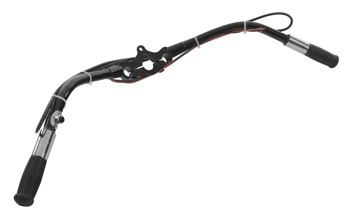  V-Twin Mfg. 1" Black 0" Classic Springer Handlebar Assembly For Harley 1930-1958