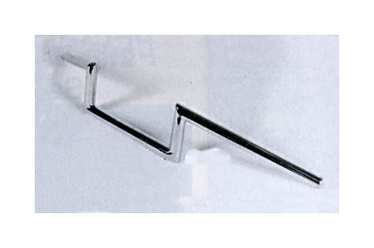  V-Twin Mfg. Chrome 1" Z-Bar Without Indents
