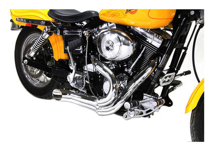 V-Twin Mfg. 2-Into-1 Exhaust Header Pipe For Harley FXR / FXST / FXDWG 1986-2011