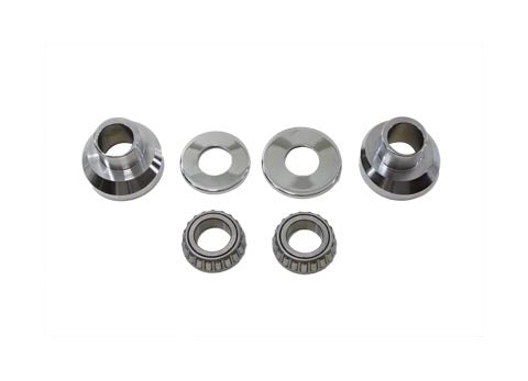V-Twin Mfg. 3 Degree Raked Fork Neck Cup Kit For Harley FX / FLH / FXST 1949-1987