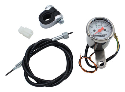  V-Twin Mfg. 48mm Mini Speedometer Kit For Harley