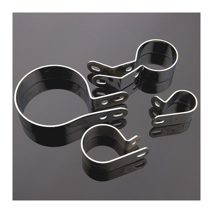 V-Twin Mfg. 4-Piece Pipe Clamp Set For Harley WL 1936-1951