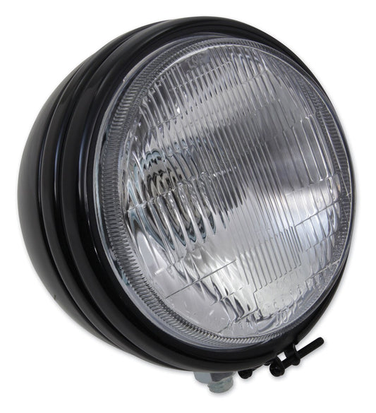  V-Twin Mfg. 5 3/4" Round 12-Volt Headlamp For Harley FX / XL 1960-1973