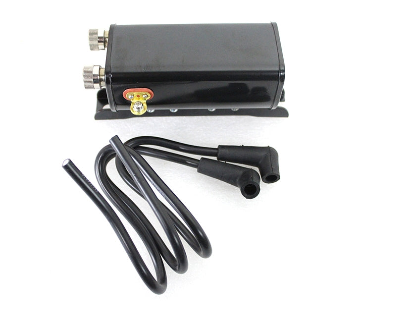  V-Twin Mfg. 6 Volt Replica Ignition Coil For Harley FL 1948-1960