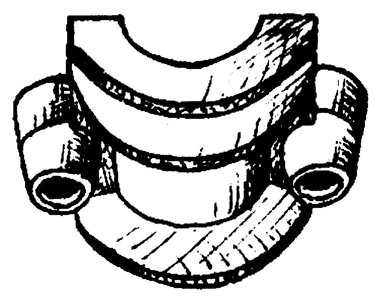 V-Twin Mfg. Axle Pinch Cap For Harley FL 1949-1976